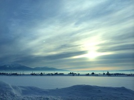 からの雲海フォー！めちゃくちゃ寒い～！