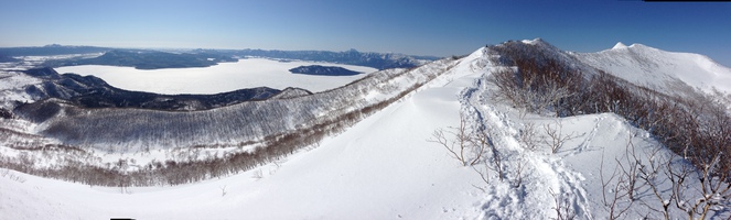 トリップ初日。天候に恵まれ、最高のメンツと景色で言うことなしのスタート！テンションがあがる！